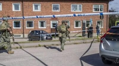 İsveç’in Fagersta kentinde bir okula kılıçla giren kişi paniğe neden