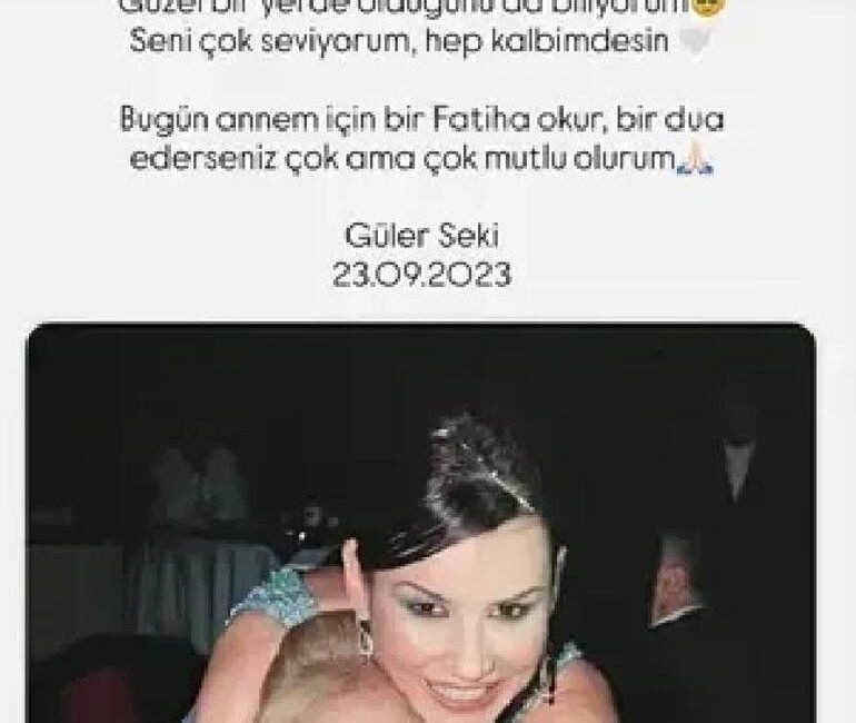 3 sene önce hayatını kaybetmişti! Deniz Seki’nin ‘anne’ acısı: ‘Çok özlüyorum’ Kaynak Cnnturk.com Deniz Seki’nin annesi Güler Seki, 2023 yılının eylül