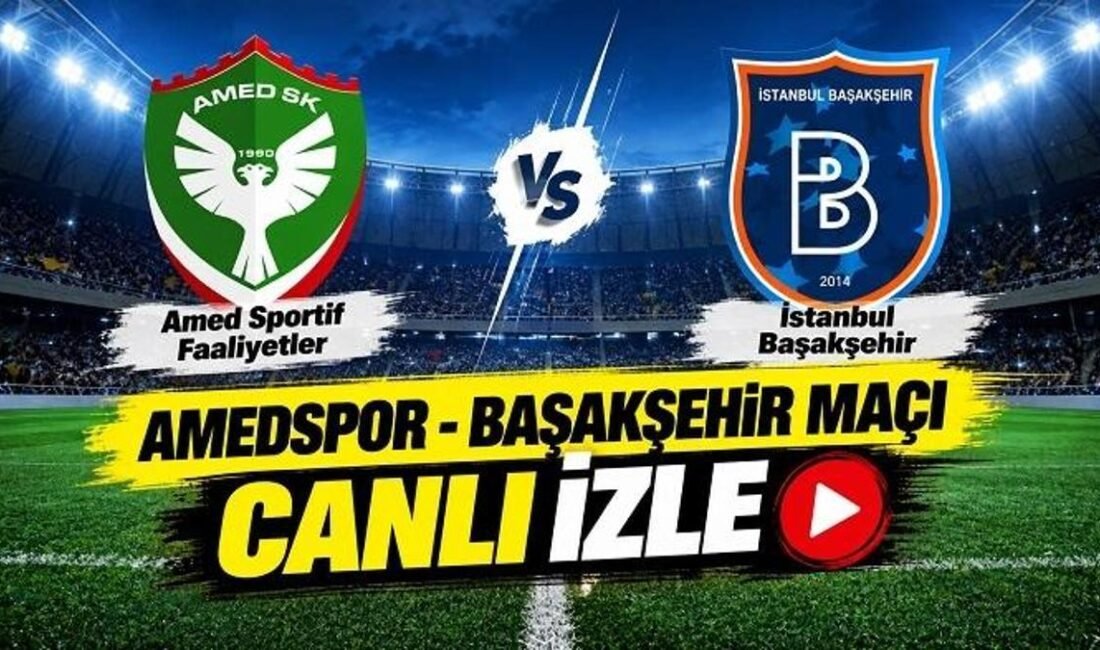 Kaynak Cnnturk.com Trendyol Süper Lig’in 5. haftasında Amedspor ile Başakşehir