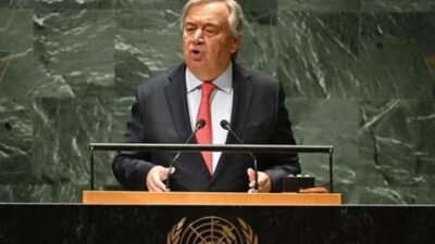Guterres, bugün başlayan BM 81. Genel Kurulu görüşmelerinin ilk gününde