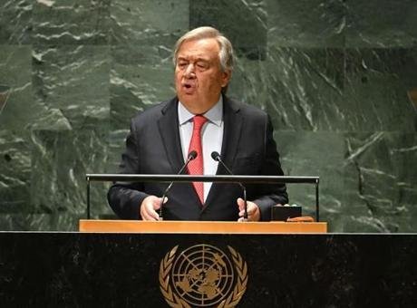 Guterres, bugün başlayan BM 81. Genel Kurulu görüşmelerinin ilk gününde