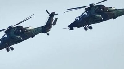Danimarka Savunma Bakanlığı’ndan yapılan yazılı açıklamada, ülkeye ait askeri helikopterin