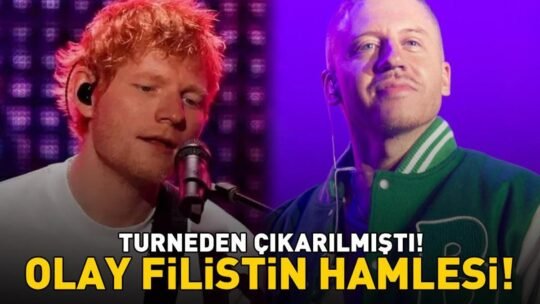 Ed Sheeran’ın turnesinden çıkarılmıştı! ABD’li rapçi Macklemore ‘Özgür Filistin Turnesi’ düzenleyecek Filistin’e destek verdiği için Ed Sheeran’ın turnesinden çıkarılan ABD’li rapçi