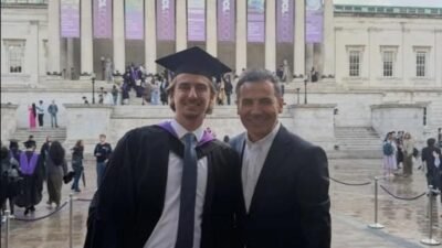Ünlü sanatçı Ferhat Göçer’in oğlu Can Göçer, dünyanın saygın üniversitelerinden