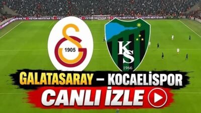 Kaynak Cnnturk.com Trendyol Süper Lig’in 5. haftasında Galatasaray ile Kocaelispor
