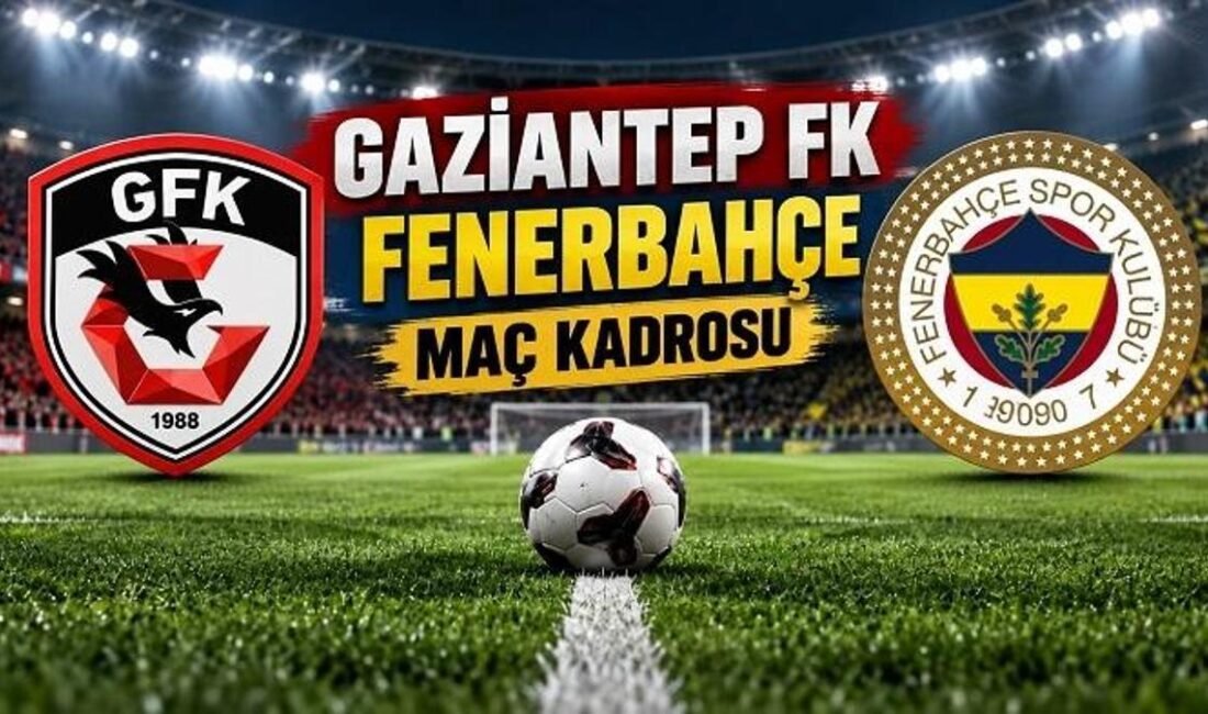 Kaynak Cnnturk.com Trendyol Süper Lig’in 5. haftasında Fenerbahçe, Gaziantep FK