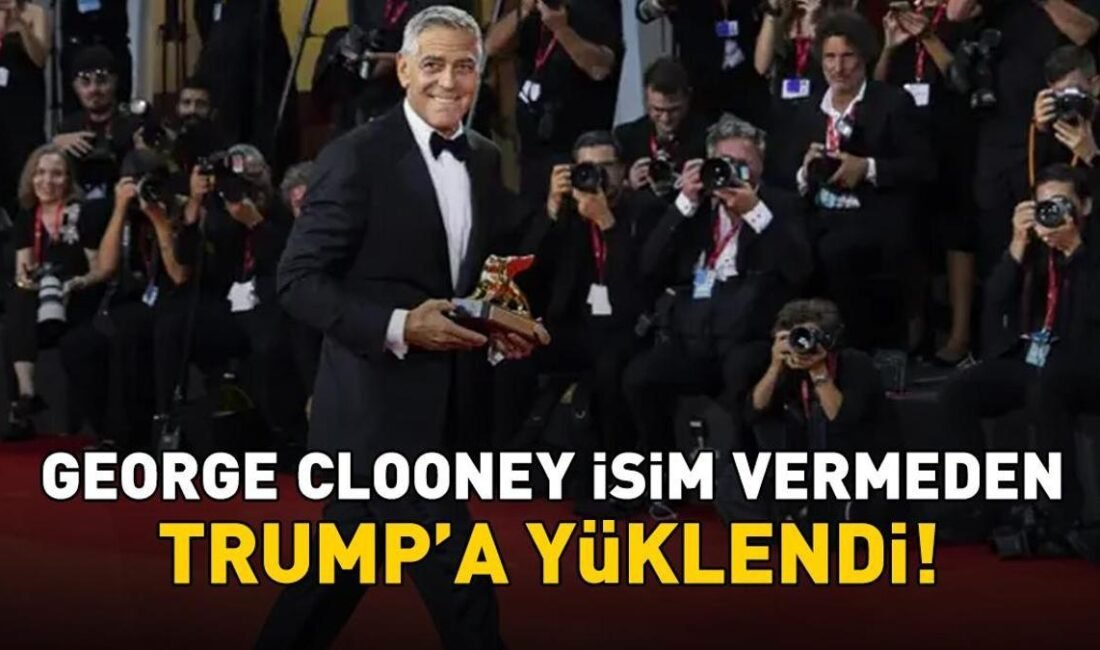 George Clooney’e “Yaşam Boyu Başarı Altın Aslan” ödülü! İsim vermeden ABD Başkanı Donald Trump’a yüklendi! İtalya’da bu yıl 83’üncüsü düzenlenen Venedik Film Festivali’nin açılış töreninde