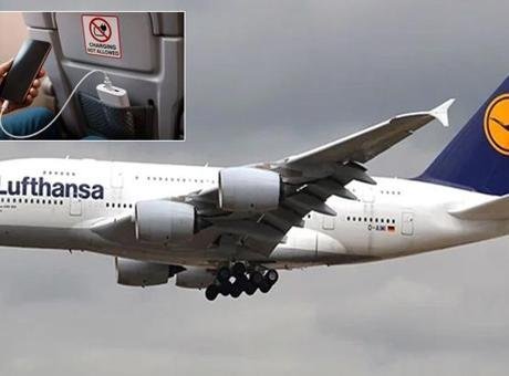 Almanya’dan Portekiz’e gitmek üzere havalanan Lufthansa Hava Yollarına ait uçak,