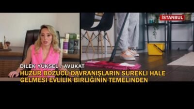 Kaynak Kanal D İzmir’deki bir boşanma davasında, kadının gece saatlerinde