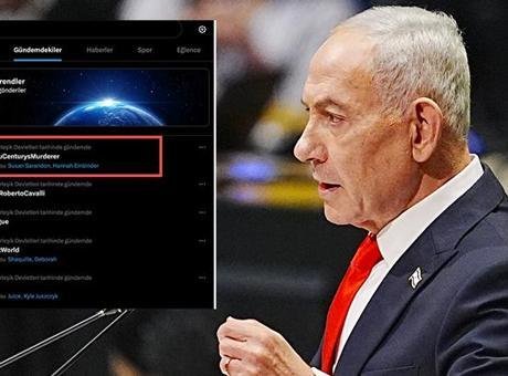 Katil Netanyahu BM’de konuştu! Tepkiler sosyal medyada dünya gündemine yerleşti İsrail Başbakanı Katil Binyamin Netanyahu, ABD’nin New York kentinde devam