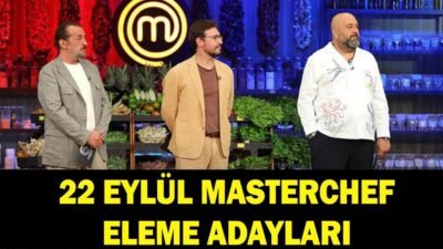 Kaynak Cnnturk.com MasterChef Türkiye yemek programında 22 Eylül akşamında dokunulmazlık