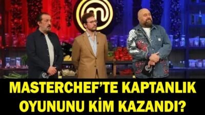 Kaynak Cnnturk.com MasterChef’te eleme gecesinin ardından kaptanlık oyunu oynandı. Yeni