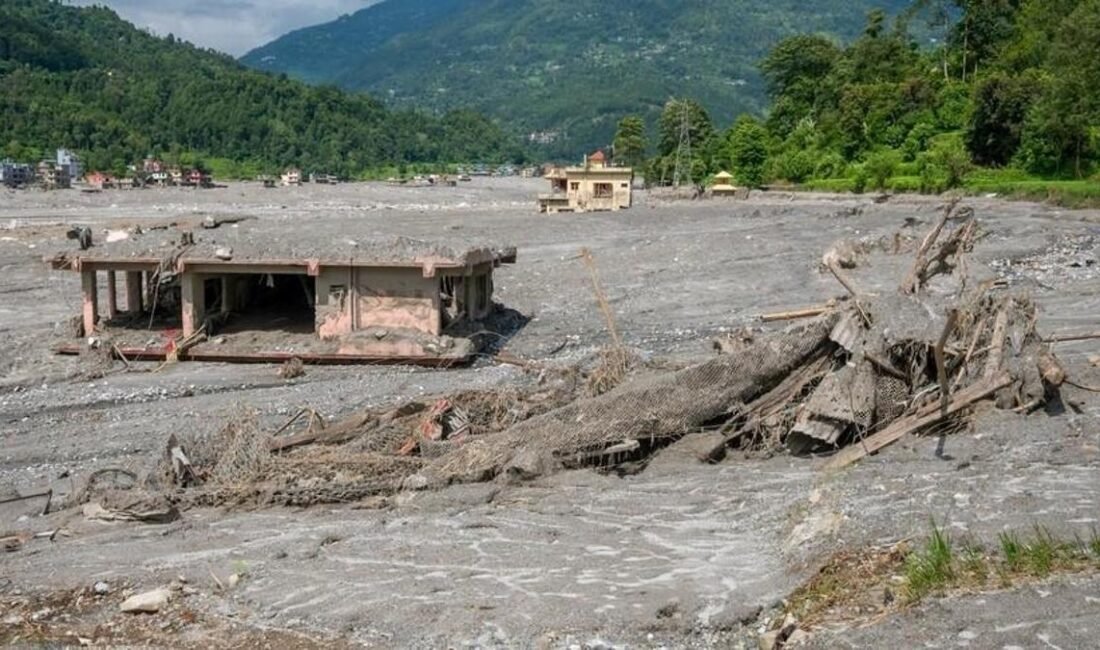 Nepal’in Çin sınırına yakın Rasuwa bölgesi ve çevresinde 26 Ağustos’ta
