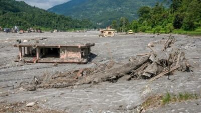 Nepal’in Çin sınırına yakın Rasuwa bölgesi ve çevresinde 26 Ağustos’ta