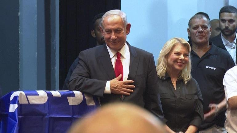 İsrail’de 27 Ekim’de yapılacak seçimler öncesi Netanyahu oy arayışını sürdürüyor.