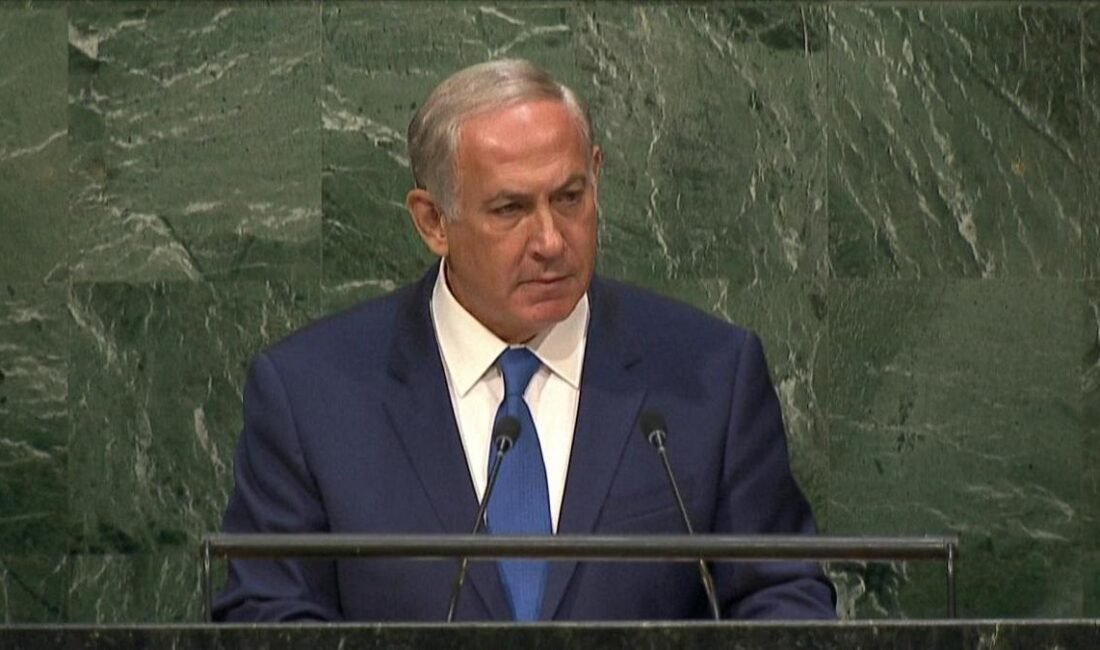 Kaynak CNN TÜRK İsrail Başbakanı Binyamin Netanyahu, Birleşmiş Milletler Genel