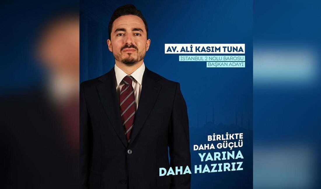 Türkiye’nin en genç baro başkanı adayı Av. Ali Kasım Tuna