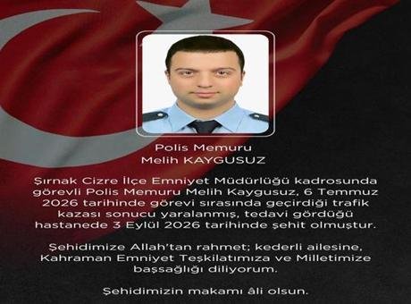 İçişleri Bakanı Mustafa Çiftçi, Şırnak’ta görevi başındayken trafik kazasında yaralanan
