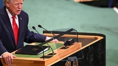 ABD Başkanı Donald Trump, New York’ta gerçekleştirilen BM 81. Genel