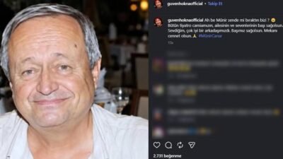 Kaynak Cnnturk.com Usta oyuncu Münir Canar’ın vefatı sanat camiasını yasa