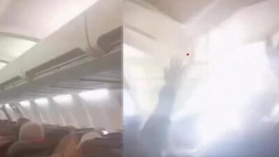 İran’da yolcu uçağında korku dolu anlar yaşandı. Meşhed’den Kirmanşah kentine