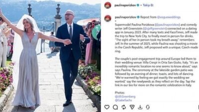 Kaynak Cnnturk.com Bir dönem güzelliğiyle kasıp kavuran ünlü model&nbsp;Paulina Porizkova,