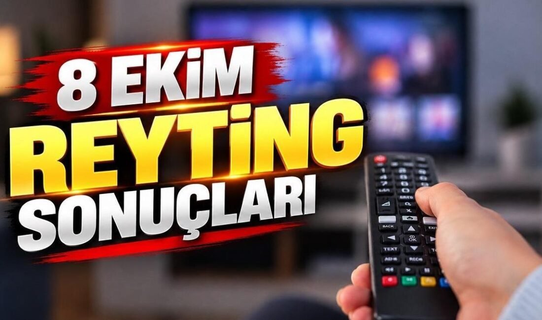 Kaynak Cnnturk.com 8 Ekim 2026 Perşembe reyting sonuçları, televizyon ekranlarında