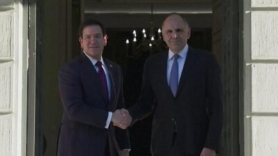 ABD Dışişleri Bakanı Marco Rubio, Atina’da Yunanistan Dışişleri Bakanı Yorgos