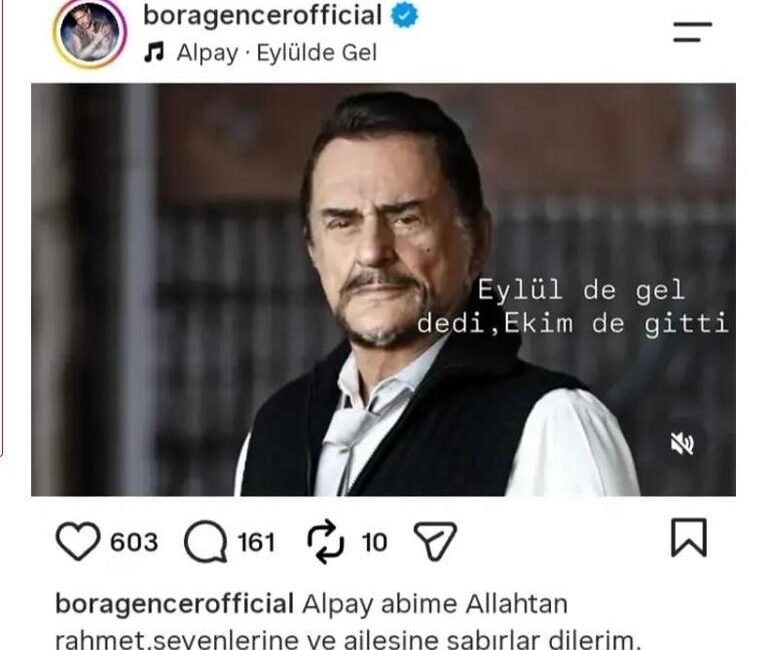 Türk müziğinin unutulmaz isimlerinden Alpay, 91 yaşında hayatını kaybetti. “Fabrika