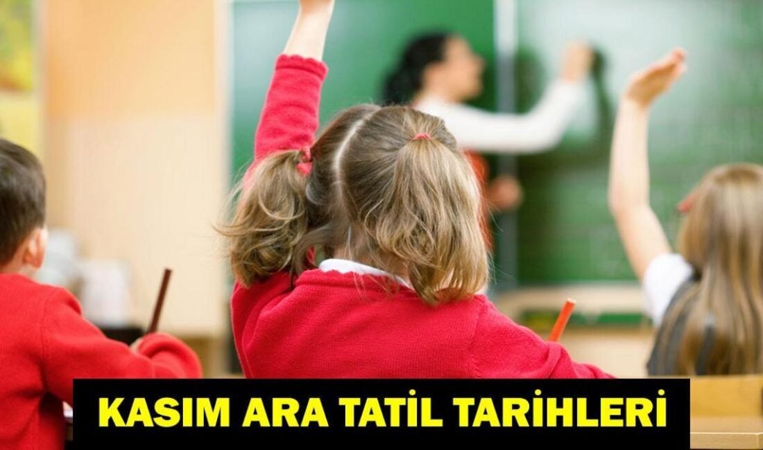 Kaynak HABER MERKEZİ Kasım ara tatili için geri sayım devam