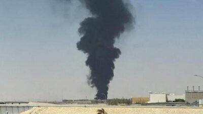 Suudi Arabistan’ın başkenti Riyad’da erken uyarı sisteminin tehlike alarmı vermesinin