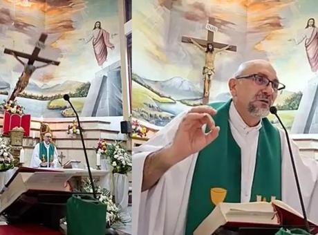 Ekvador’da bir kilisede düzenlenen ayin, akıllara durgunluk veren bir kazayla