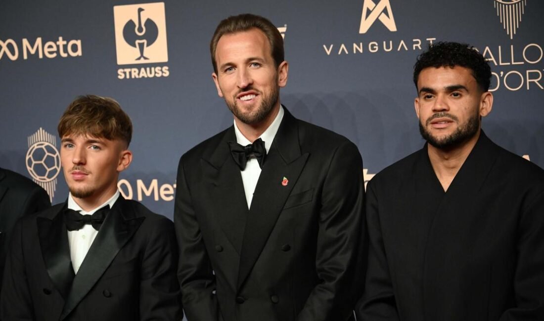 Ballon d’Or ödülünün sahibi Harry Kane oldu! Bayern Münih ve İngiltere Milli Takımı’nın yıldız golcüsü Harry Kane,