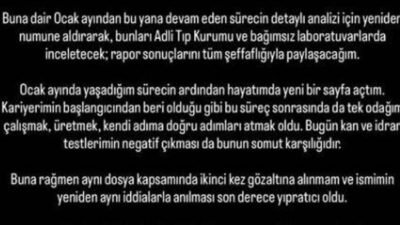 Kaynak Cnnturk.com Ünlü oyuncu Çağla Boz, uyuşturucu soruşturması kapsamında gözaltına