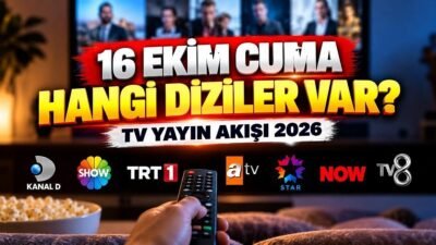 Kaynak Cnnturk.com 17 Ekim 2026 Cumartesi TV yayın akışı, hafta