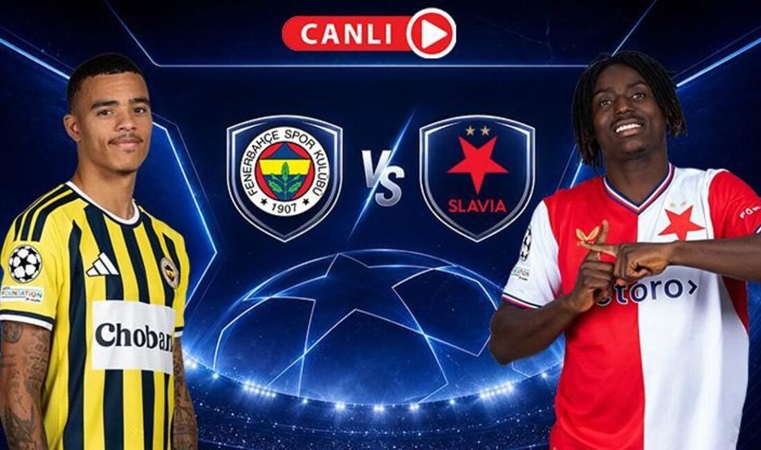 MAÇ BAŞLADI Fenerbahçe – Slavia Prag SLAVIA PRAG’IN İLK 11’İ