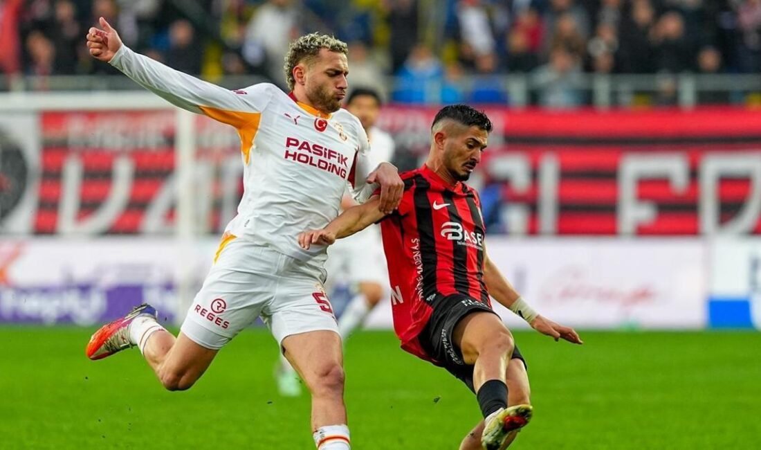 MAÇ SONUCU Gençlerbirliği 0-1 Galatasaray Yunus Akgün pozisyonu değerlendiremedi Deniz’in