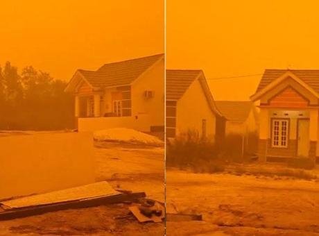 Endonezya’nın Batı Kalimantan eyaletinde yaşayan halk, son yıllarda sık sık