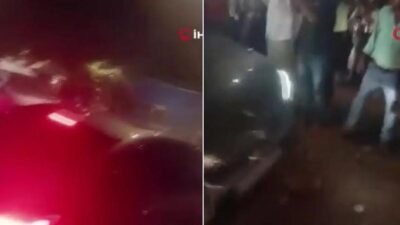 Kaynak İHA Hindistan’da ünlü oyuncu Tiger Shroff’un aracına kimliği belirsiz