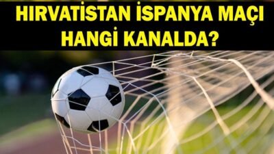 HIRVATİSTAN İSPANYA MAÇI HANGİ KANALDA? Hırvatistan İspanya Maçı Saat Kaçta, Nereden İzlenir? Şifreli Mi Şifresiz Mi? Kaynak Cnnturk.com Hırvatistan İspanya maçının ayrıntılarına ilişkin detaylar sorgulanıyor. Uluslar