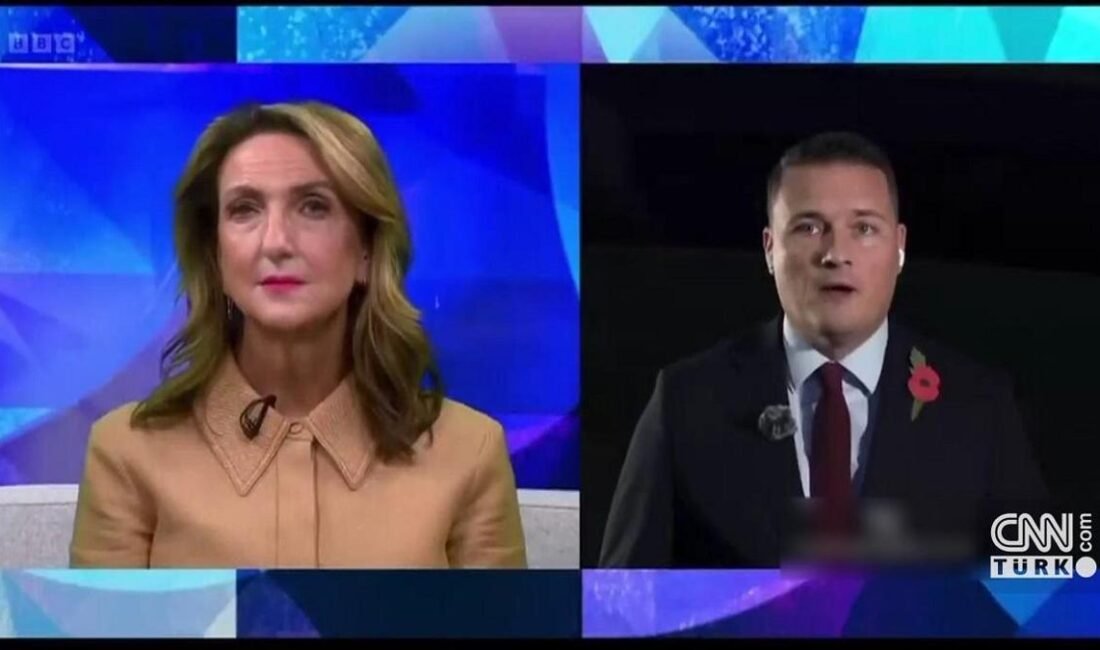 Kaynak HABER MERKEZİ İngiltere Savunma Bakanı Wes Streeting, halka “en