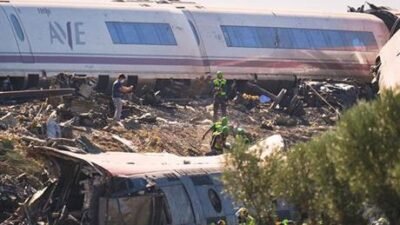 Hızlı tren kazasının meydana geldiği Kastilya La Mancha özerk bölgesindeki