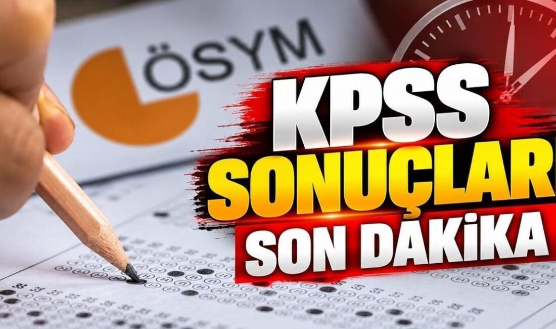 KPSS Lisans sınavına katılan binlerce adayın beklediği 2026 KPSS Lisans