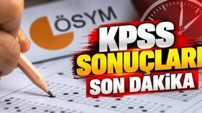 KPSS Lisans sınavına katılan binlerce adayın beklediği 2026 KPSS Lisans