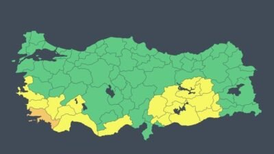 Kaynak DHA Çevre, Şehircilik ve İklim Değişikliği Bakanlığı, yarın şiddetli