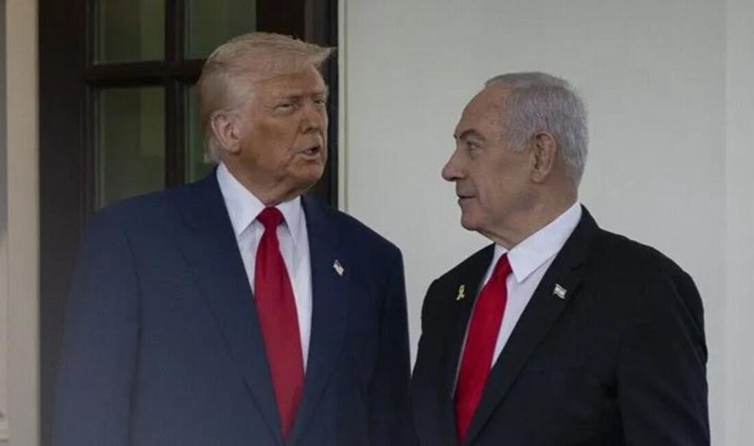 İsrail Başbakanı Binyamin Netanyahu, ABD Başkanı Donald Trump ile telefon