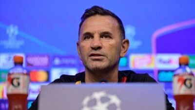 Galatasaray Teknik Direktörü Okan Buruk, UEFA Şampiyonlar Ligi’nin ikinci haftasında