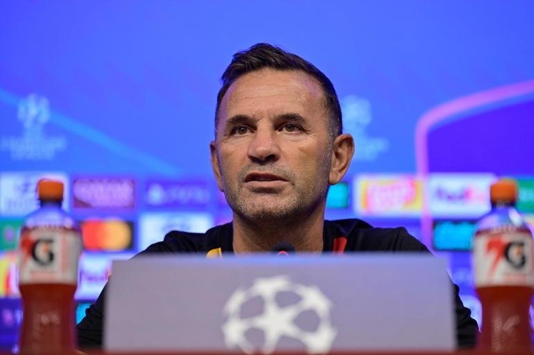 Galatasaray Teknik Direktörü Okan Buruk, UEFA Şampiyonlar Ligi’nin ikinci haftasında