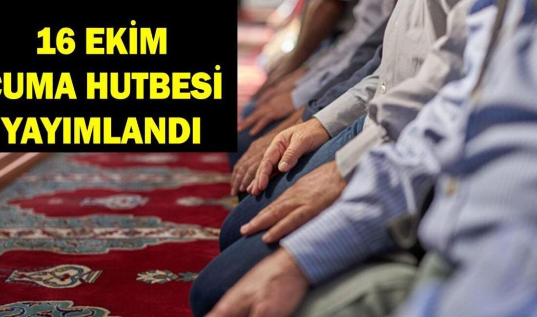 Kaynak Cnnturk.com Cuma hutbesi konusu ve PDF metni Müslümanların gündemindeki