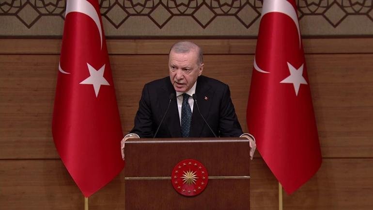 Son dakika haberine göre; Cumhurbaşkanı Recep Tayyip Erdoğan, Beştepe’de düzenlenen